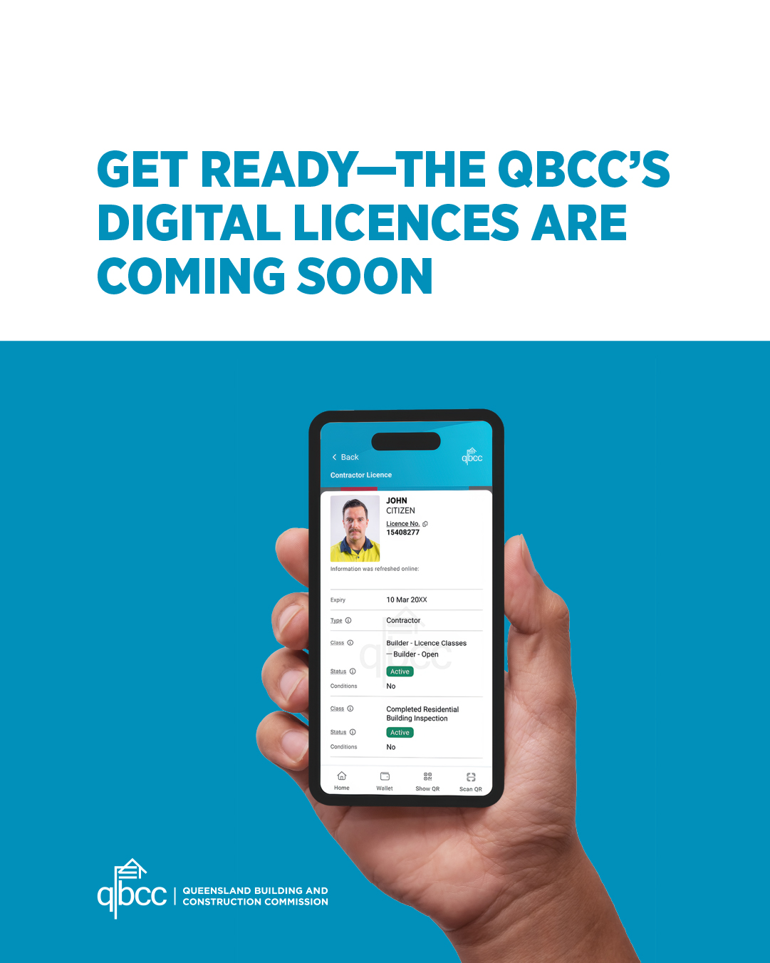 digital licence app social pre-launch