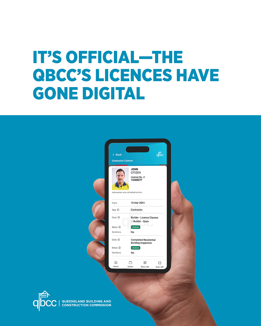 digital licence app social launch