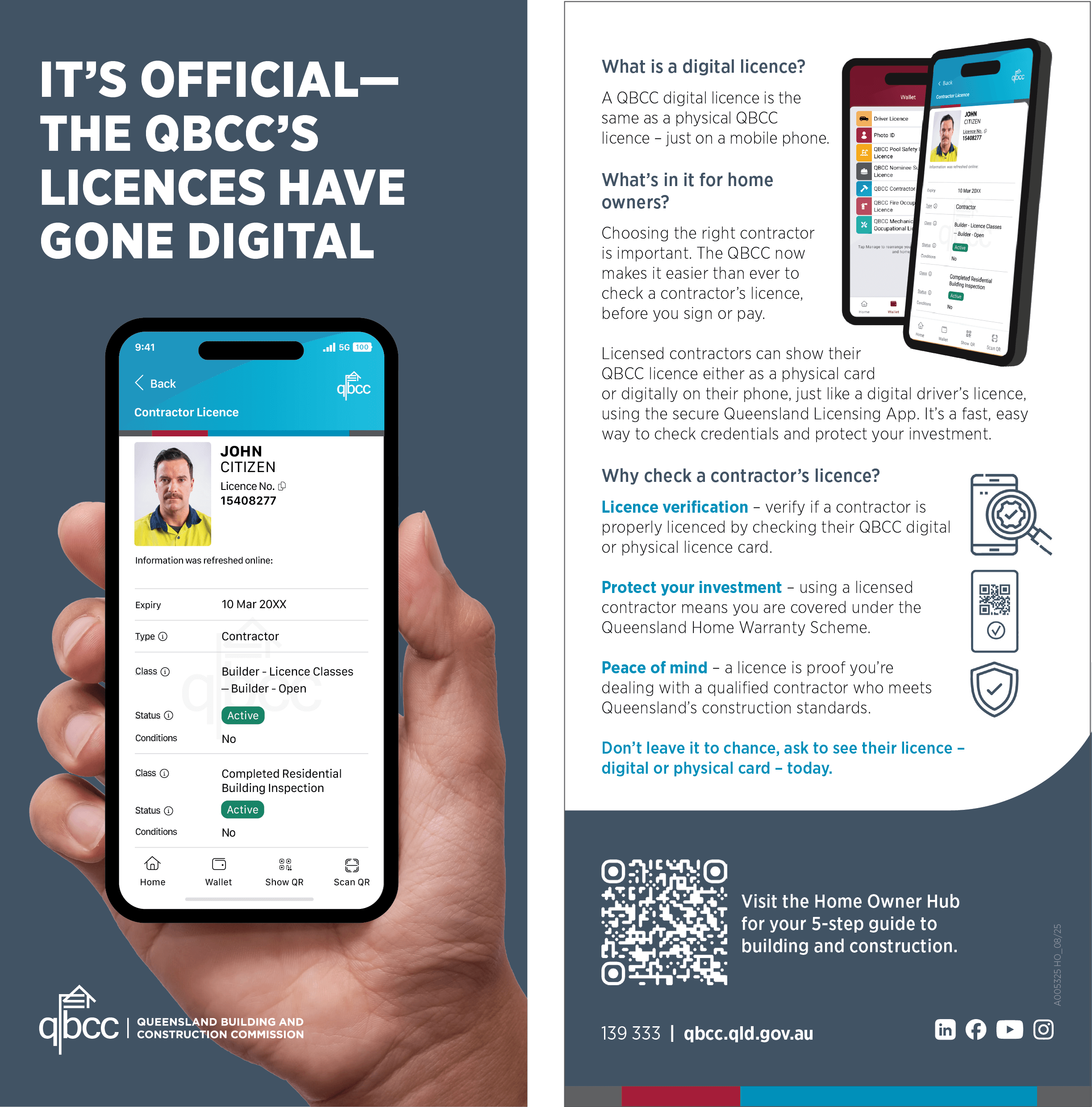 digital licence app dl flyer