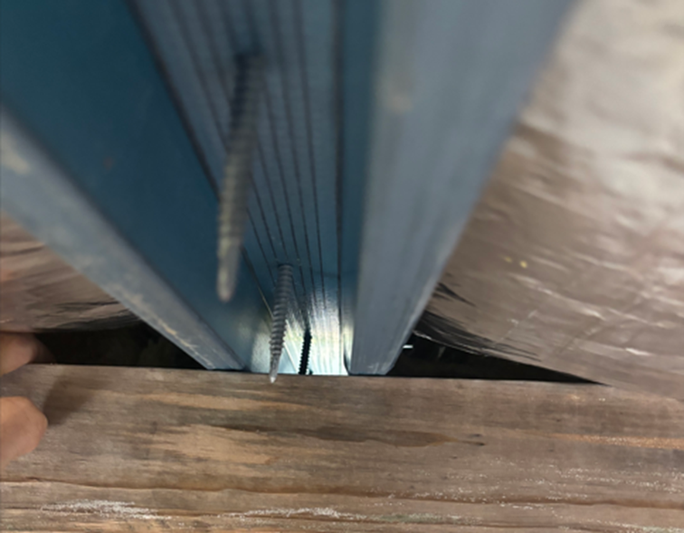 Fire separating wall assembly