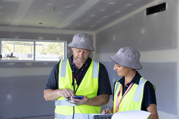 QBCC building inspectors on-site