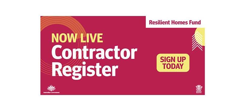 banner Resilient Home Fund contractor Register