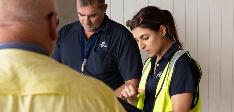 QBCC building inspectors on-site