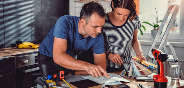 couple colour chart house plans renovation